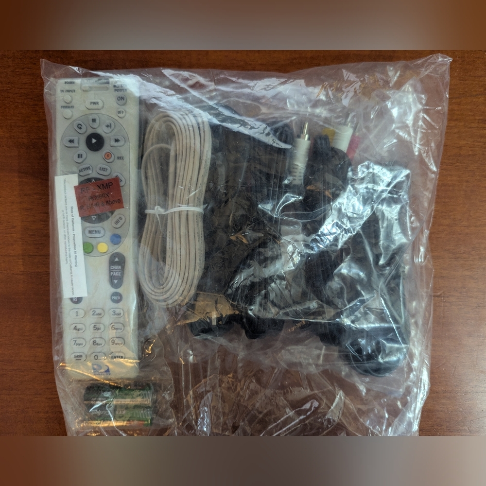 Direct Tv Remote And Wire Bundle New